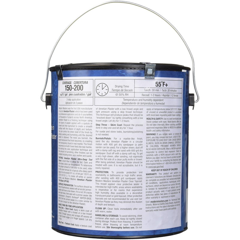 1 gal Modern Masters VP200 Tint Base Venetian Plaster Water-Based