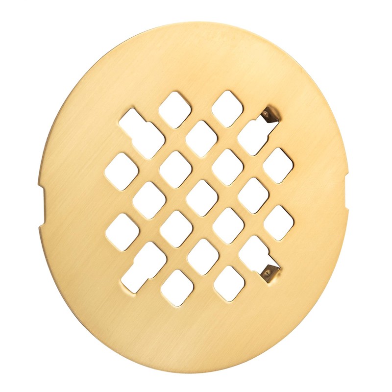 Artiwell 4-1/4” OD Snap-in Shower Drain Cover, Round Shower Drain