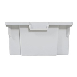 Luxor 4 Large Stackable Storage Polypropylene Bins for Mobile Bin System