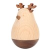 Deer Wobbler Cute Exquisite Sturdy Durable Wood Decorative Eye Catching