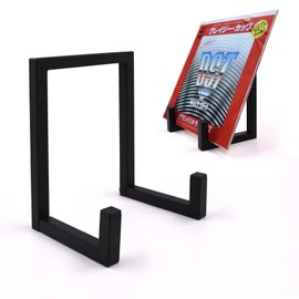 sdroceRyaM Vinyl Record Storage Holder Black Metal Albums Storage LP Small Vinyl Record Stand Picture Plate Photo Easel
