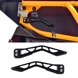RERPRO X3 Door Handle Latches, Compatible with 2017-2025 Can-Am Maverick X3 X DS RS Turbo R Max 2/4 Door Accessories, Door Opener Latch Handle, Open Doors Easily, Aluminum Alloy, Black, 2 Pack