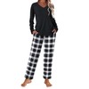 Ekouaer Womens Pajama Sets 2 piece Lounge Sets for Women