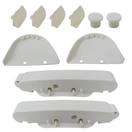 INGQI Pool Cleaner Part Kit for Hayward for Navigator for Pool Vac Ultra, with AXV417WHP Pool Cleaner Pod Swing Kit, AXV604WHP Front and Rear Bezels, AXV414P Pod Shoes, Fit for Arneson