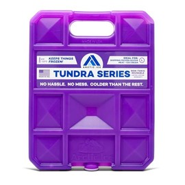 Arctic Ice Tundra Series Long Lasting Reusable Ice Pack - 5° Fahrenheit Cooling Point - Designed to Maintain Freezer-Like Temperatures in Coolers, X-Large 5 lbs