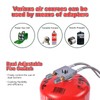 BRS-32 Portable Camping Stove, Foldable, Adjustable Control, and Carrying Case