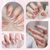 5in1 초강력 캐츠아이 네일 자석 다기능 네일 아트 도구, 분홍색,
