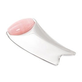 Healeved Double End Facial Gua Tool for Eye and Face Massage Scraping Board for Refreshing Skin Smooth Edges for Safe Use for Home and Travel