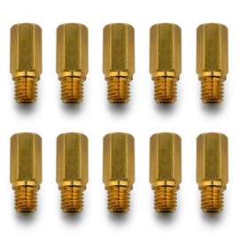 Easyboost 10 nozzles for carburettor PWK 19-21-24-26-28-30-32-34 size 100-102-105-108-110-112-115-118-120-122 for scooter motorcycle 50 shift moped carburettor nozzles set main nozzles Set set