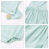 Newborn Baby Summer Romper One Piece Sleeveless Jumpsuit Cute Suspender