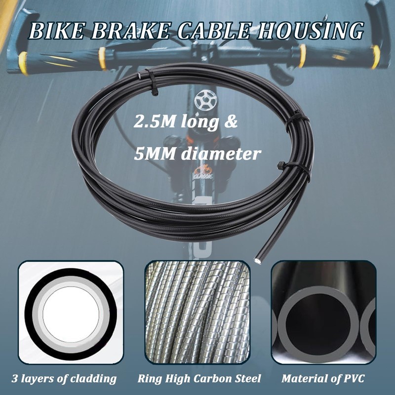 Tsathoggua Bicycle Brake Cable Set - Mountain Bike Inner Brake