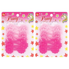 Hair Clips Barrettes Colorful Head Pins Accessories for Kids Children Girls Toddlers Women All Ages (Pink Assorted - 32 Pcs)