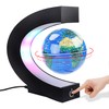 Magnetic Levitation Floating Globe with Touch Switches LED Light, Floating