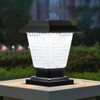 Solar LED Post Lights IP65 Waterproof Garden Outdoor Post Lamp