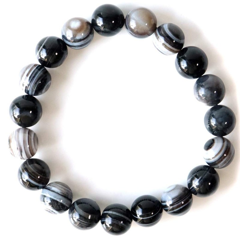 Celestial Stone Bracelet, 0.4 inch (10 mm), Power Stone, Natural