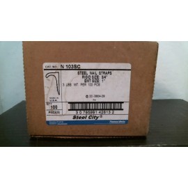 Thomas Betts Steel City N 103SC Steel Nail Straps Rigid 3/4" EMT 1" 100 PCS.