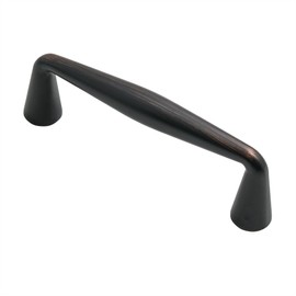 Alzassbg 10 Pack Oil Rubbed Bronze Cabinet Pulls, 3 Inch(76mm) Hole Centers Cabinet Handles Kitchen Cabinets Hardware for Drawers AL3506ORB