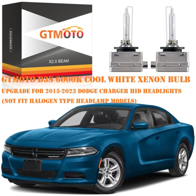 GTMOTO L0000D3S D3S HID Headlight Bulbs for Dodge Jeep Chrysler