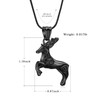 XSMZB Deer Cremation Jewelry for Ashes Cute Deer Urns Pendant