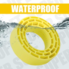 INJORA Silicone Rubber Inserts for 68-72mm 1.3" Tires, 4pcs (Yellow)