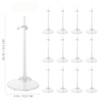 Totority 30 Pcs Doll Standing Stand Bracket Model Stand Accessories