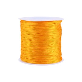 Cuerda de nailon chino de 100 m x 0,8 mm (dorado)