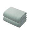 Carari Bath Towels, Set of 2, Microfiber KOS (5 Times)