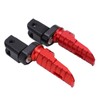 Motorcycle Front Footrests Aluminium Alloy Anti Slip Replacement for MV