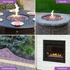 Stanbroil 10-Pound Fire Glass - 1/2 inch Reflective Tempered Fire