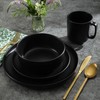 Gibson Home Zuma Stoneware Plates, Bowls, & Mugs Dinnerware Set
