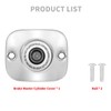 HDBUBALUS Front Brake Master Cylinder Cover Fit for Harley Touring