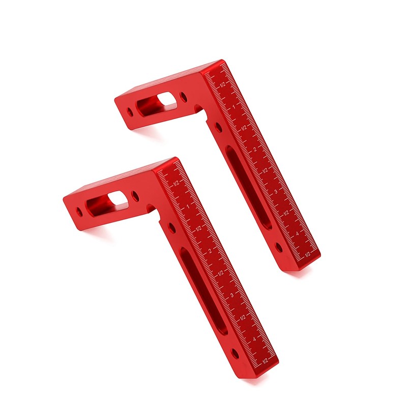 WEITARI 2pcs Mini Square, Small Pocket Wood Working Tool, Check