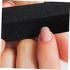 Baluue 10pcs Nail Polishing Sponge Buffer High Elasticity Sided Nail