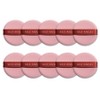 Self Angel Mini Cushion Puff Makeup Sponge, Pink, 10 Pieces / 셀프천사 미니 쿠션 퍼프 메이크업 화장 스펀지, 핑크, 10개