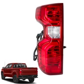 labwork Tail Lamp Light Replacement for Silverado 1500 2019-2021 Red Lens Driver Side Halogen Brake Light Outer 84752978