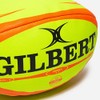 Omega Match Rugby Ball - Fluoro/Orange - size Size 5