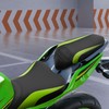 TCMT Black & Green Driver Passenger Seats Fit For Kawasaki