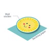 Stickerscape Star Wall Stickers (Mixed - 1 Sheet - Yellow)