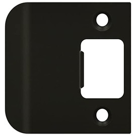 "Nuk3y SP225 Extended Lip Strike Plate (2-1/4"" x 2-1/4"", Oil Rubbed Bronze)"