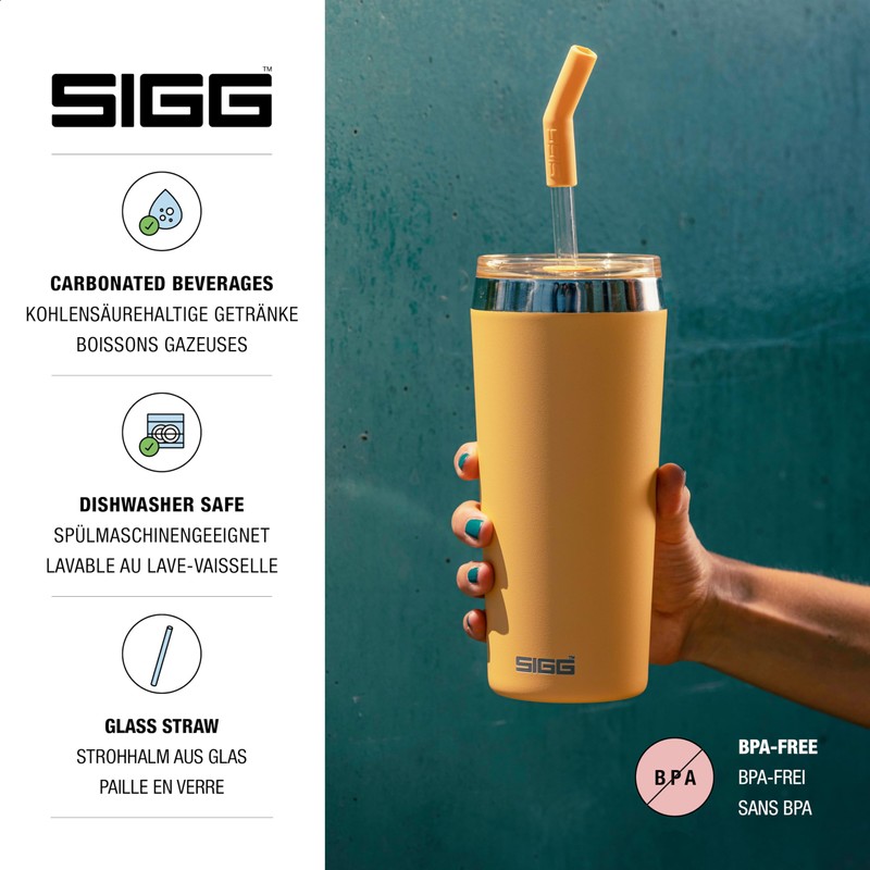 SIGG Helia Tumbler, Muted Peach, 0.6 L