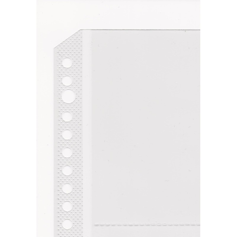 A4 Tri-Fold Brochure Ticket Seal, Multipurpose Storage Refill, 30 Holes,
