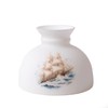Aladdin 10" Sailing Clipper Glass Lamp Shade M543