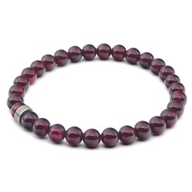 LAVISA Gemstone Bracelet - Genuine Natural Stone Beads | Crystals, Healing Stones | One Size Unisex, Gemstone