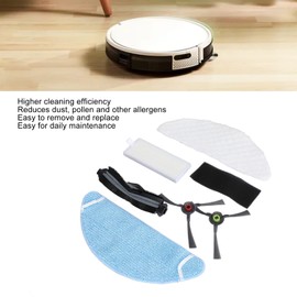 TOPINCN Replacement Parts Set, Side Brushes and Rolling Brush for Yeedi K650, Roller Brush, Side Brush, Filter, Sweeper, Accessory Set, Washable Mop