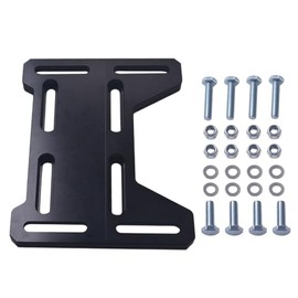 Mini Bike Motor Engine Mounting Plate Adapter Bracket for 79cc 97cc 100cc Coleman CT100U CC100X Baja DoodleBug DB30 Motovox MBX10 MBX11 Predator 212cc Tecumseh 4 Stroke Engine Parts Aluminum