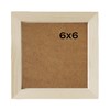 NC 6x6 Photo Frame Solid Wood Frame Square 6x6 Picture