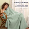 PHF Ultra Soft Waffle Weave Blanket Queen Size 90"x 90"-