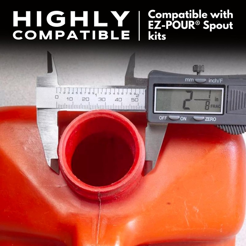 EZ-Pour Spout Kit A1 Chilton Gas Can Adapter Set (Pack