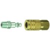 Tru-Flate 13-201 1/4" I/M Design x 1/4" NPT Mixed Plug/Coupler