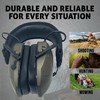 SafeHouseHQ Hearing Protection Bluetooth 5.4 Earmuffs |Microphone for Comms |25dB